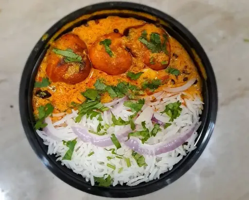 Punjabi Kadhi Rice Bowl