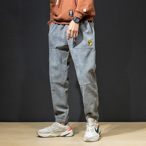 Title 9, Mens Corduroy Casual Loose-fitting Harem Pants...