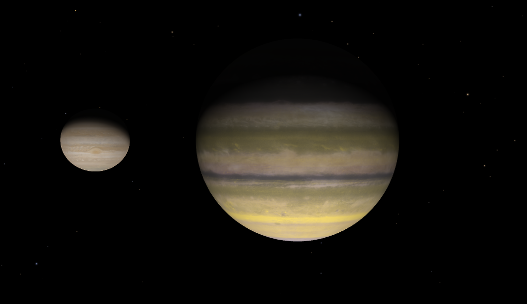 image - 10 Largest Planets in the Universe, With Comparison to Jupiter