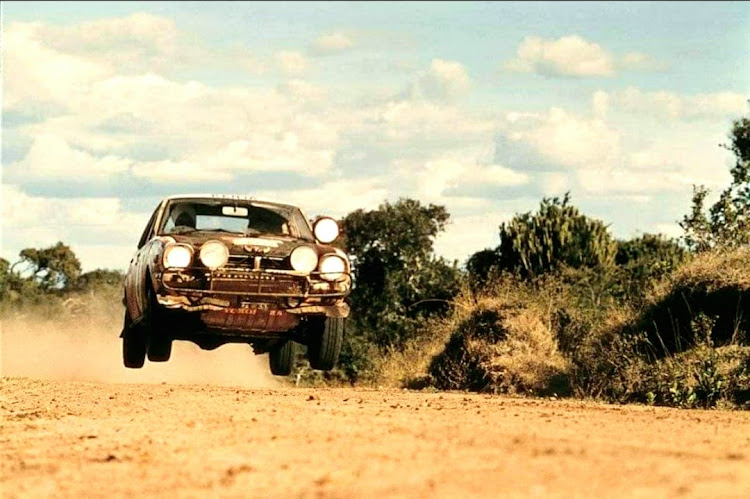 Joginder 'Flying Sikh' Singh in action during a past Safari Rally