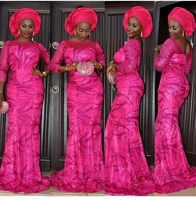 Inspiring Pink Aso Ebi 2016 2017 Styles Style You 7