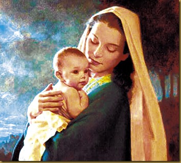 MARIA SANTISIMA CON EL NIÑO JESUS