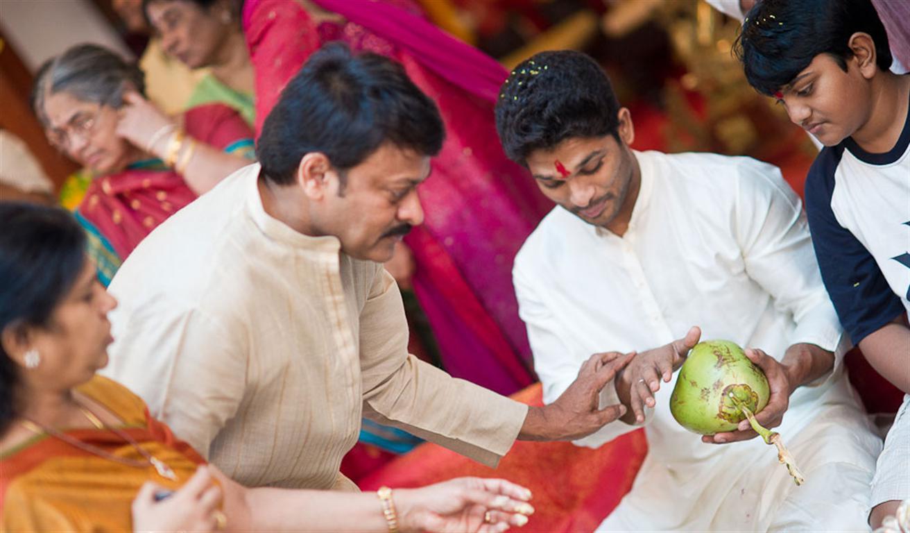 Allu Arjun engagement photos,