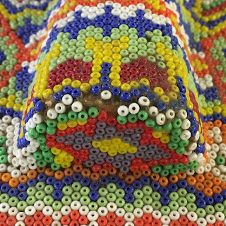 Huichol Mexican Beaded Mask