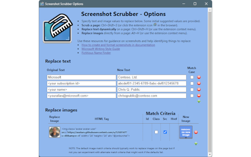 Screenshot Scrubber