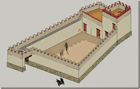 Recreación del fortín ibérico de Aigües Baixes - El Campello