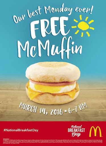 McDonald's 'Best Monday Ever' Awaits Filipinos On The 4th National Breakfast Day! freebies, food, announcement, freebie alert