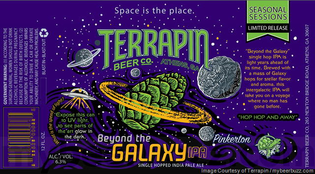 Terrapin Adding Beyond The Galaxy IPA Cans