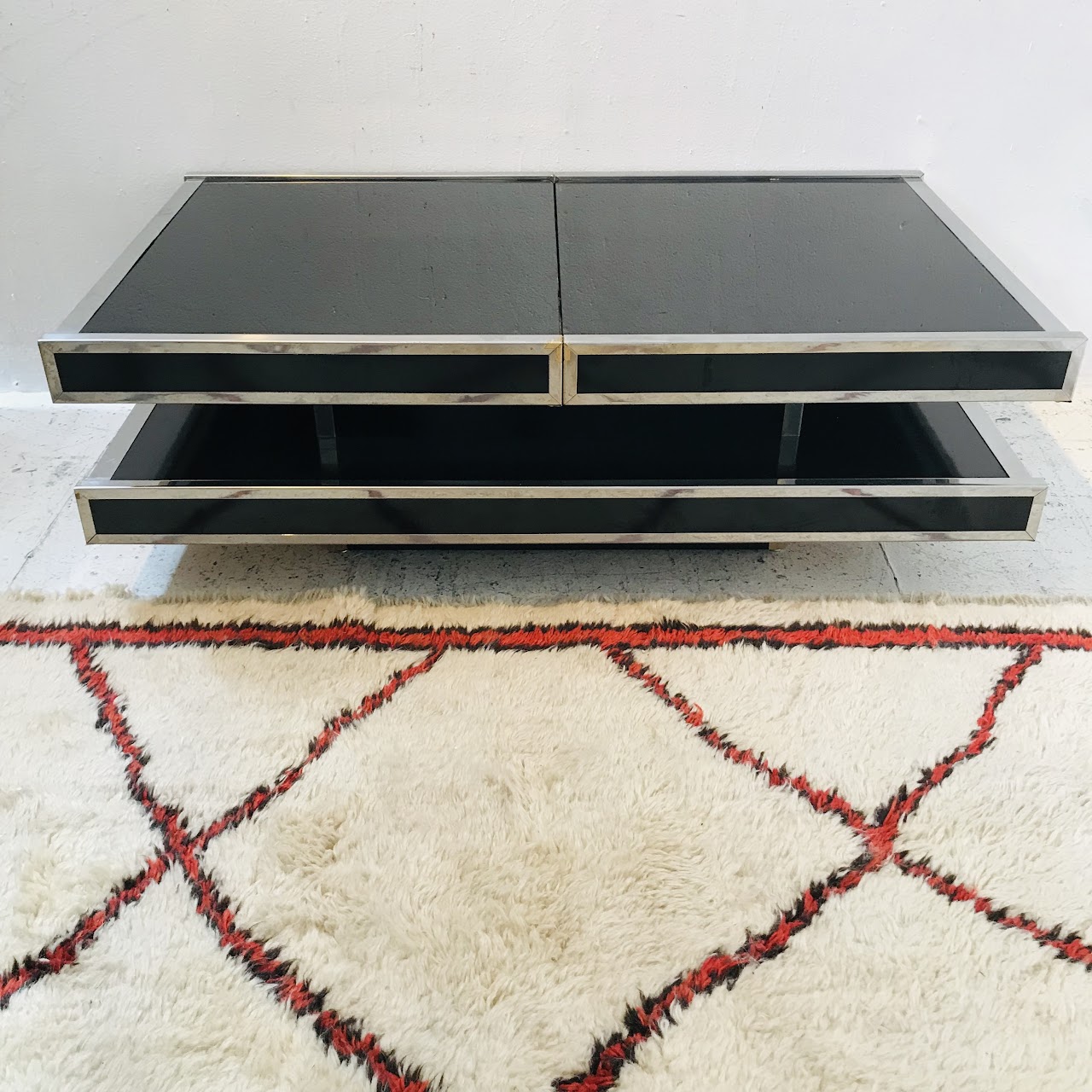 Modernist Cocktail Table with Storage