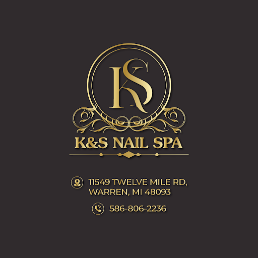 K&S Nail Spa logo