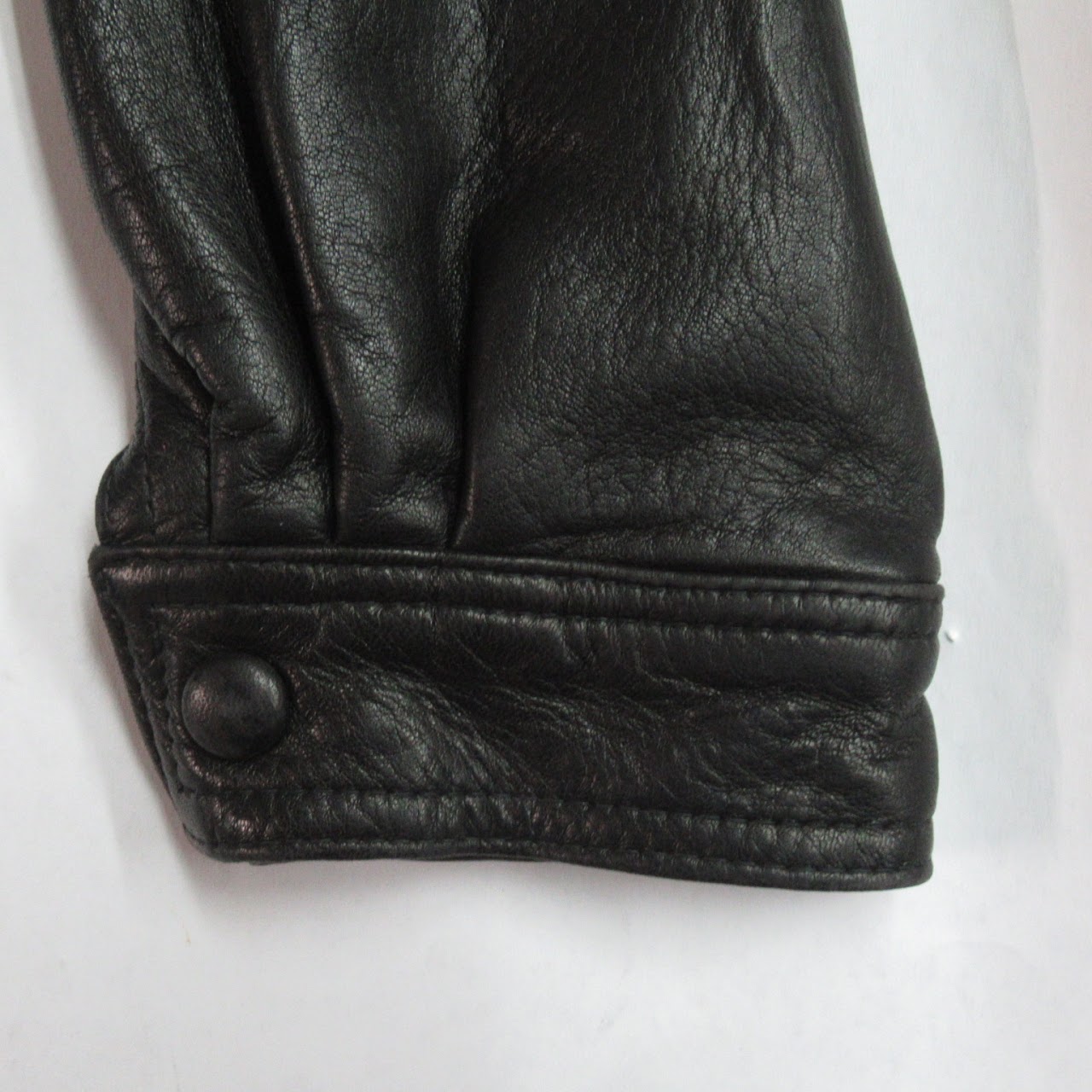 Burberrys Vintage Leather Coat