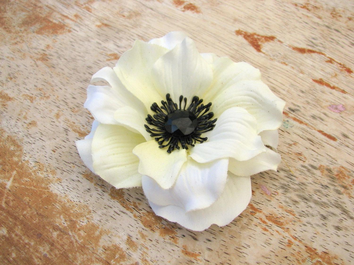 Ivory Anemone Flower