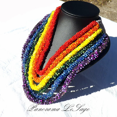 Naszyjnik przeciw homofobii tęczowy naszyjnik szydełkowy biżuteria szydełkowa Panorama LeSage tęcza lgbt bransoleta koraliki szklane handmade Necklace against homophobia rainbow crochet necklace crochet jewelry Panorama LeSage lgbt rainbow glass beads handmade bracelet Naszyjnik przeciw homofobii tęczowy naszyjnik szydełkowy biżuteria szydełkowa Panorama LeSage tęcza lgbt bransoleta koraliki szklane handmade Necklace against homophobia rainbow crochet necklace crochet jewelry Panorama LeSage lgbt rainbow glass beads handmade bracelet