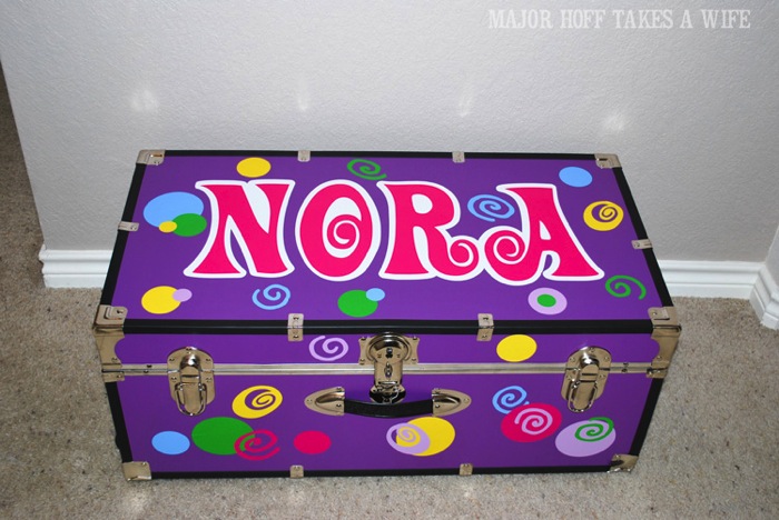 Personalize a camp locker. personalize a camp locker