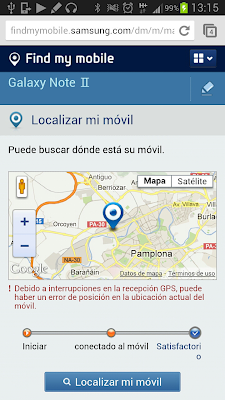 Seguridad Note 2 - Localizar mi móvil 7