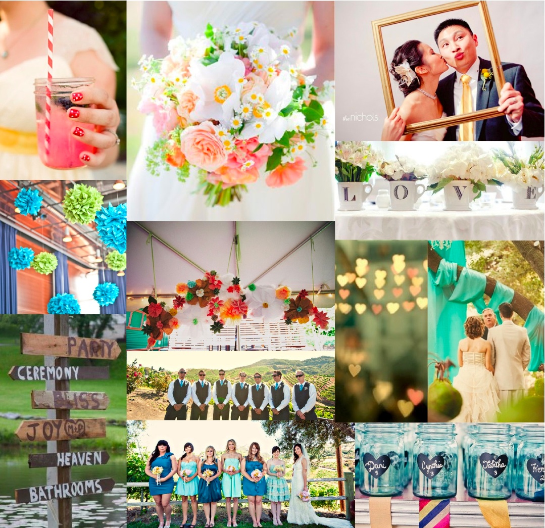 colours schemes for weddings