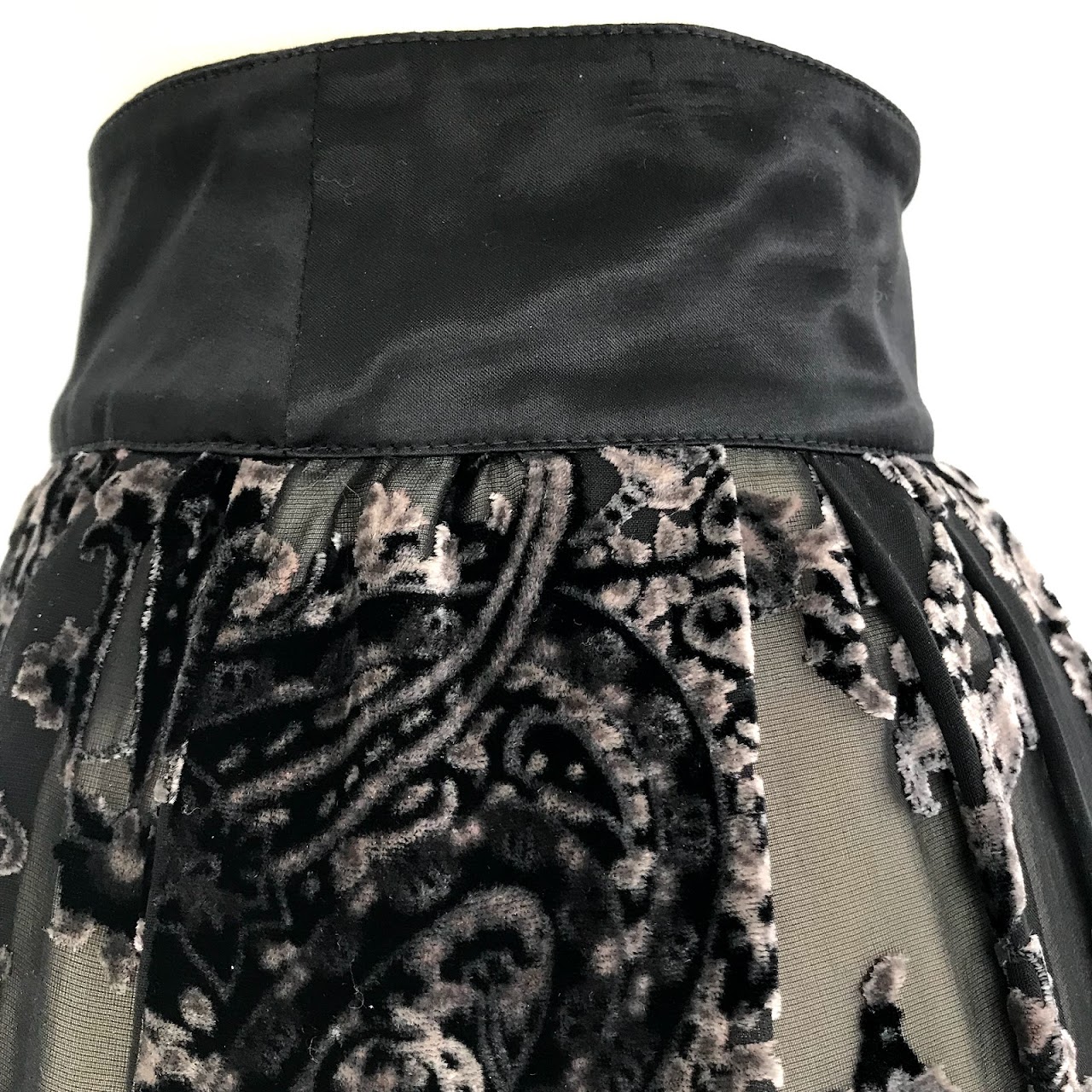 Etro Velvet Skirt