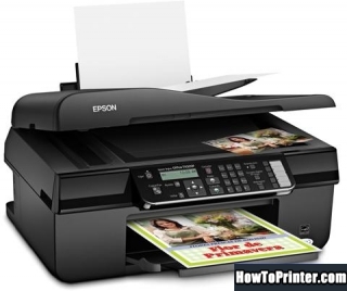 Reset Epson TX320F printer by Epson reset program