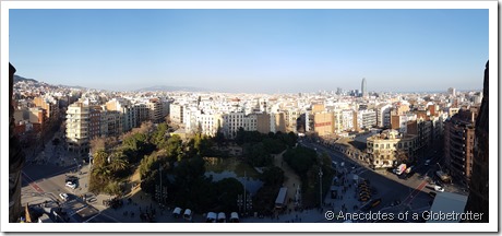 View from top of towers