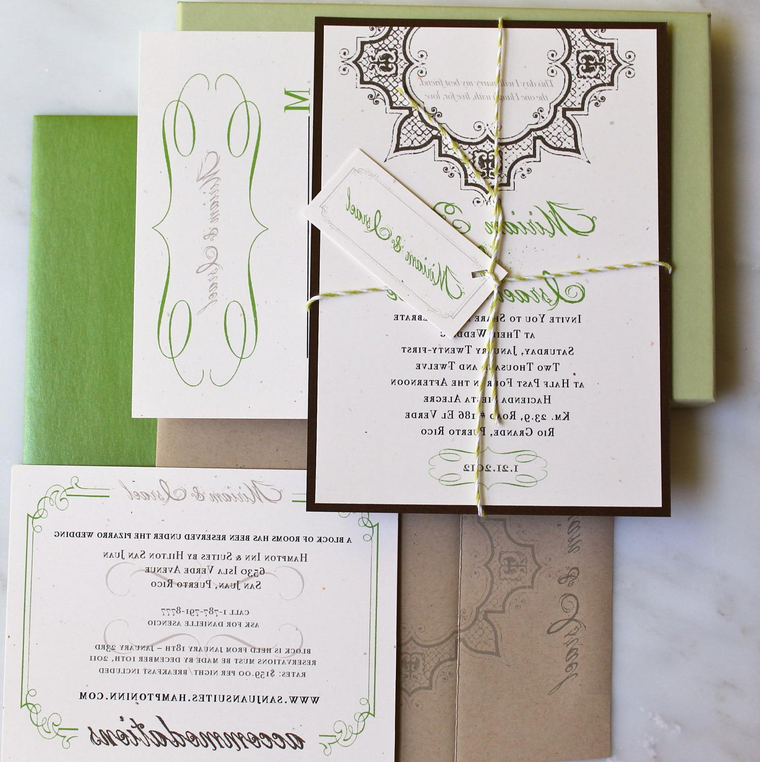 Wedding Invitation Suite,