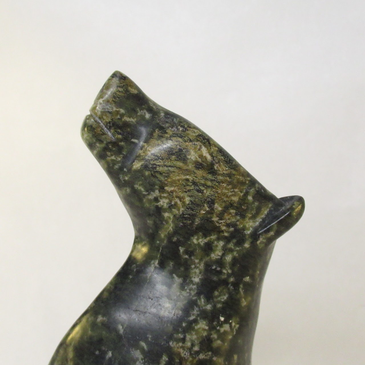 Turaqtaraq Ragee Bear/Human/Seal/Bird Soapstone Statue