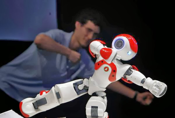 Check out the humanoid robot, Nau which can perform Tai Chi.