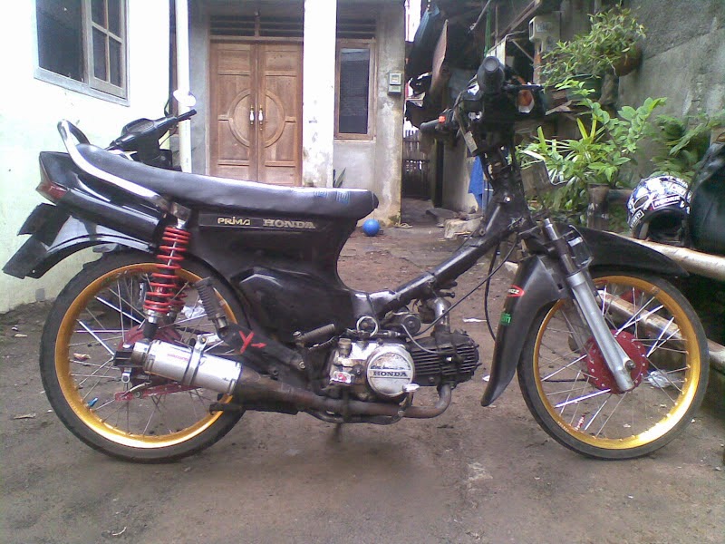 modifikasi motor astrea prima