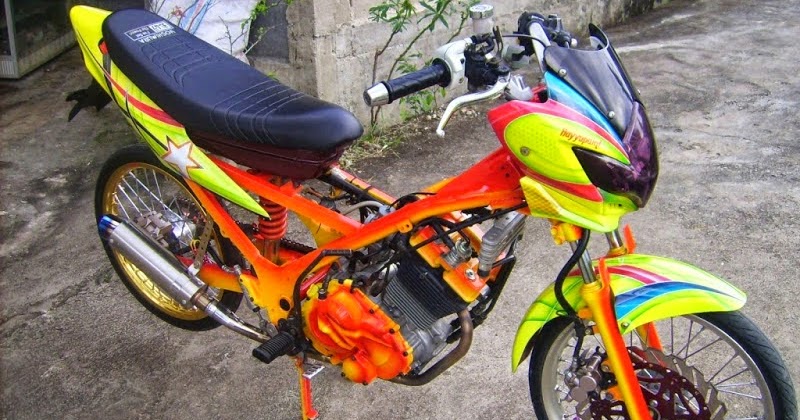 Modifikasi Motor Smash Menjadi Satria  Fu  Nelpon m