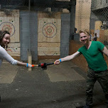 salute BATL axe throwing Toronto in Toronto, Canada 