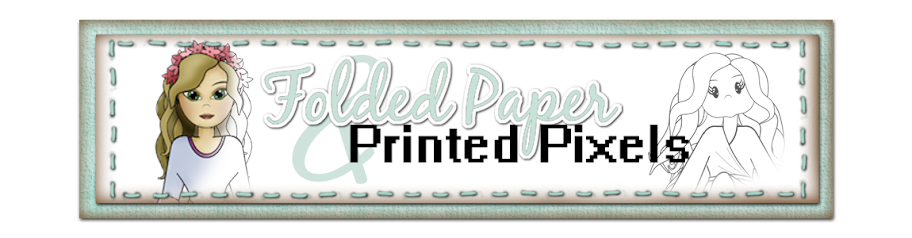 Folded Paper & Printed Pixels