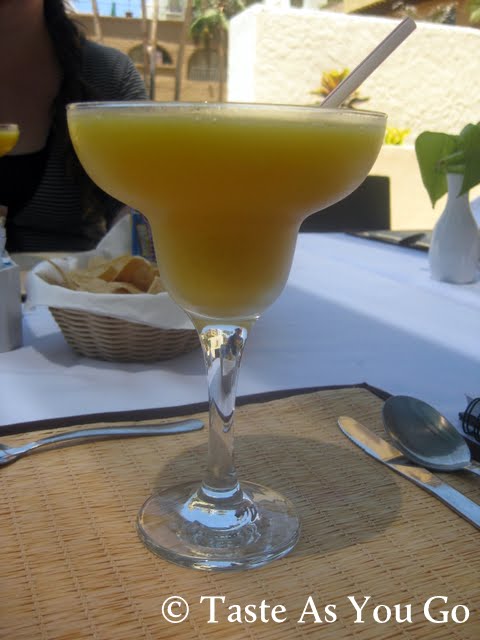 Frozen Mango Margarita at the Wyndham Cabo San Lucas in Cabo San Lucas, Mexico | Taste As You Go