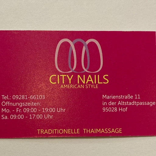 CITY NAILS (Finale 1) logo