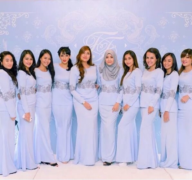 Koleksi Tema Warna dan Design Baju Bridesmaids Blog 