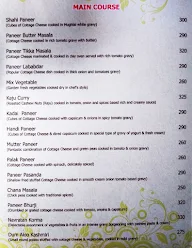 The Greens Restaurant & Herbal Cafe menu 5