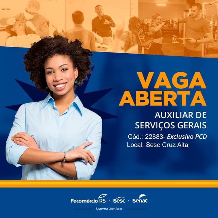 Auxiliar de Serviços Gerais - PCD