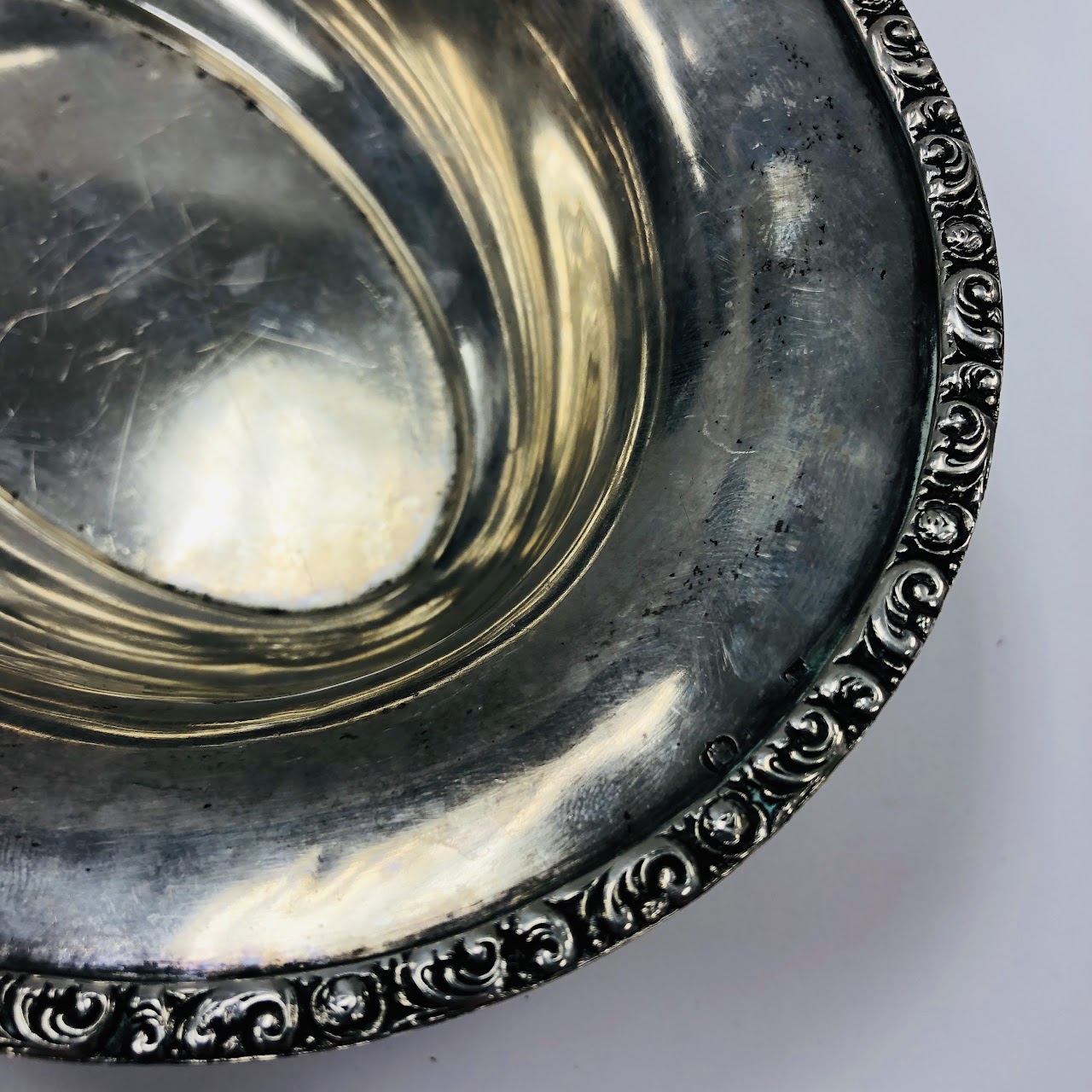 800 Silver Czechoslovakian Vintage Bowl