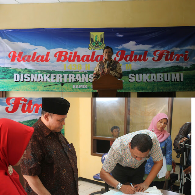 
Halah Bihalal Disnakertrans Serta Penandatanganan MOU Dengan Beberapa Instansi Terkait
