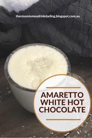 Amaretto White Hot Chocolate