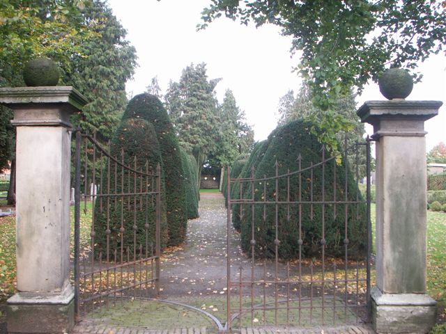 De fraaie toegangspoort