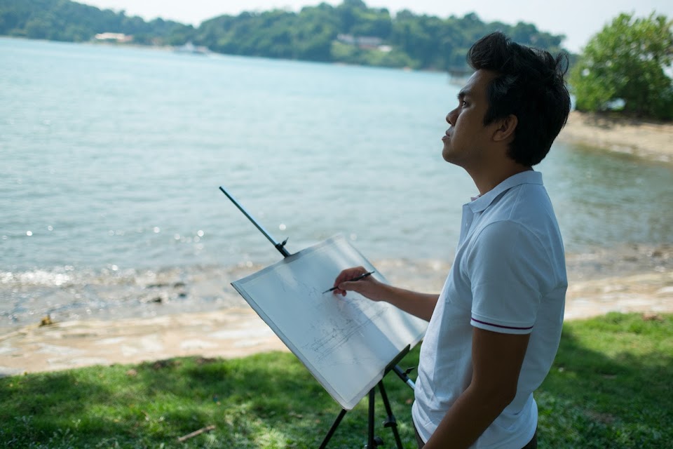 Labrador Park sketchwalk (Oct 2013)