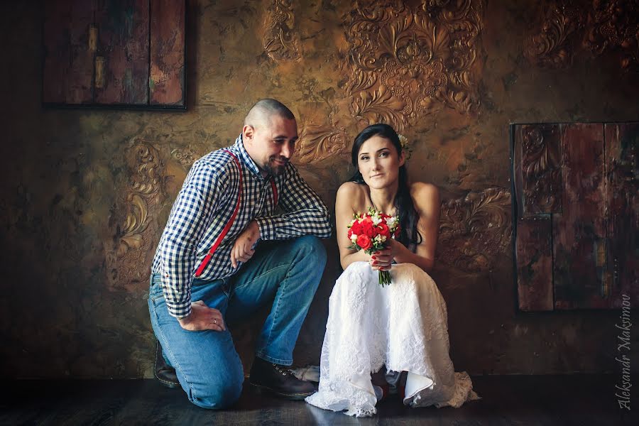 Photographe de mariage Aleksandr Maksimov (maksfoto). Photo du 7 octobre 2014