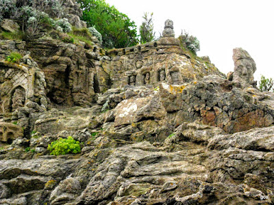 Les Roches sculptes de Rotheneuf, Saint-Malo y Dinan. - TOUR DE FRANCE. (2)