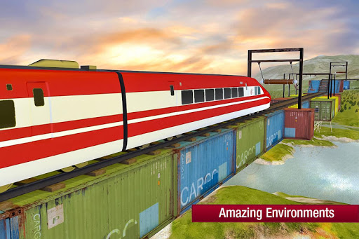 Impossible Train Tracks Simulation Driving Train