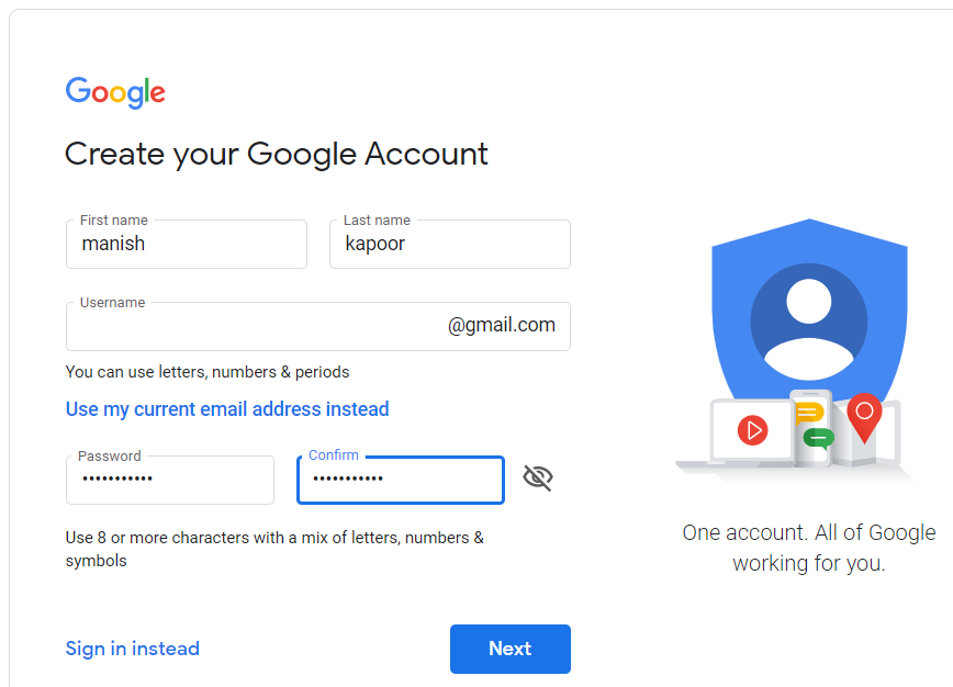 Где находится gmail