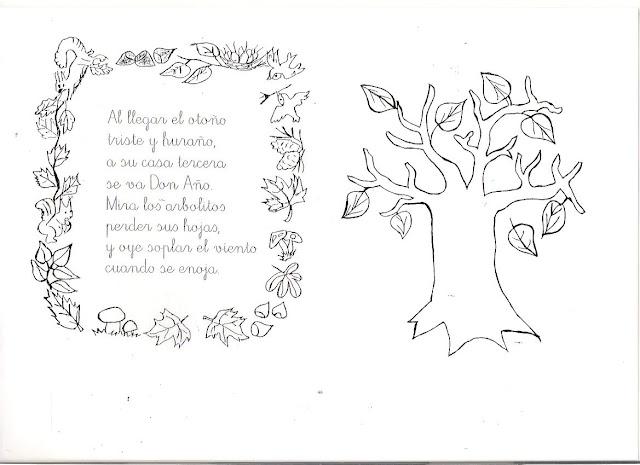 POEMAS CON DIBUJOS PARA PINTAR