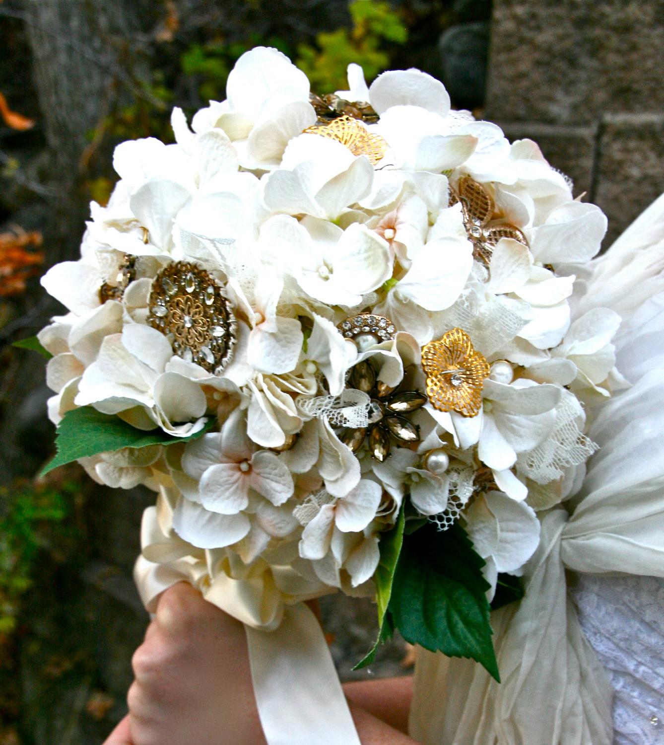 Wedding Brooch Bouquet OOAK