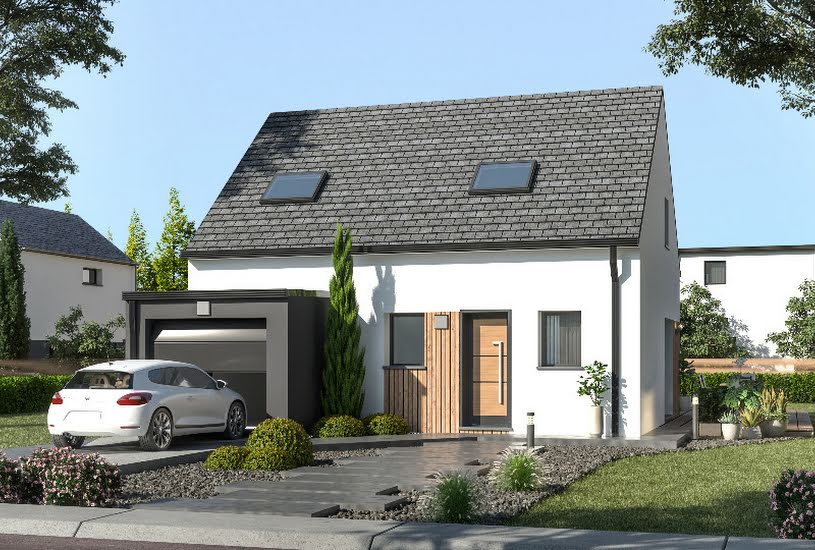  Vente Terrain + Maison - Terrain : 652m² - Maison : 83m² à Quimper (29000) 