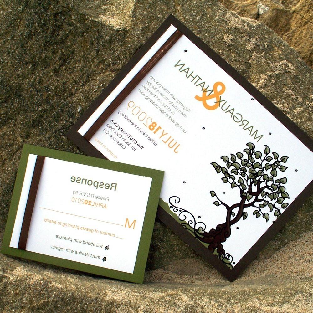 Tree Wedding Invitation