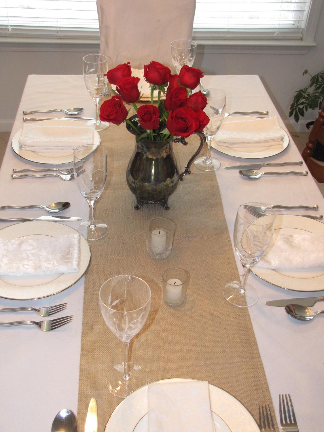 Burlap Table Runners, perfect