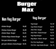 Burger Max menu 1